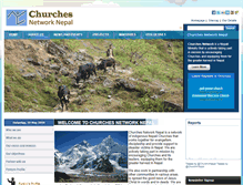 Tablet Screenshot of churchesnetwork.com